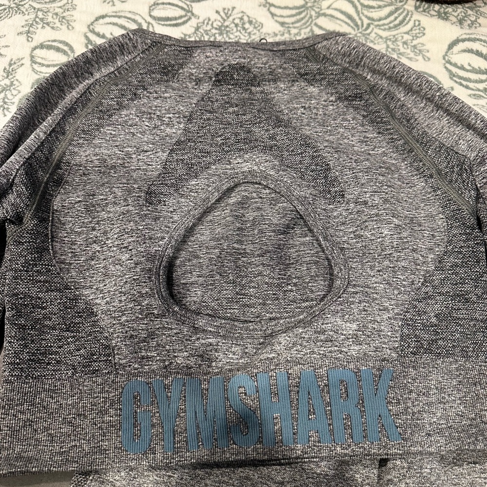 Gymshark Flex Long-Sleeve Crop Top (L) — NWT